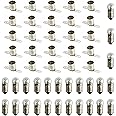 InputMakers Kit di 25 lampadine da 3,8 V 0,3 A E10 più 25 portalampade Base E10 per circuito elettrico scolastici, kit circui