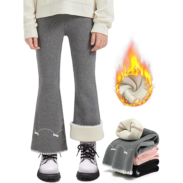 Heat Keeper Kinder Thermo Legging - Warm en Stijlvol in Zwart