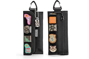 TACTICAL GEEK Storage A2 L EDC Pouch Mini 500D Nylon Pochette Tactique EDC Organizer de Poche pour Hommes Petits Sacs Utilitaires Compact EDC Pouch Organisateur pour Articles EDC, Pochette Molle