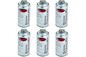 GoSystem 2175 Butane Propane 70:30 Mix Gas Cartridge 170g 306ml - 6 Pack