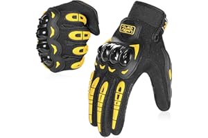 COFIT Guanti da Moto, Touchscreen sulle Dita, Guanti per corse in Motocicletta, per ATV BMX MTB Bicicletta, Arrampicata, Motocross e Altri Sport All'aperto