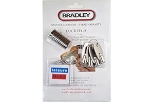 leisure MART Bradley Genuine Hitch Coupling lock LOCKIT 1-2 with 4 Keys D201C Hu3 Hu12 Hu3he LMX431