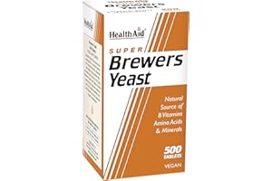 HealthAid Brewers Yeast - 500 Tablets