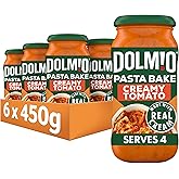 Dolmio Pasta Bake Creamy Tomato Pasta Sauce Jar, Bulk Multipack 6 x 450g