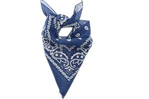 Zac's Alter Ego Bandana de cow-boy style rétro cachemire