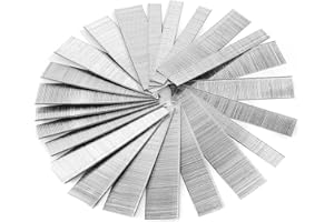 Jucoan 4000 Pack 18 Gauge Brad Nails with Box Packaging, 4 Different Size 15mm, 20mm, 25mm & 29mm