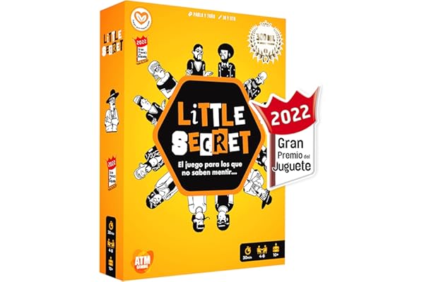 Little Secret - Juego del Impostor y Misterio - Ganador del Gran Premio del Juego 2022 - para Amigos y Familia - Regalo Navidad
