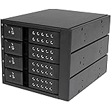 4-Bay Mobile Rack Backplane - Trayless Hot Swap Mobile Rack Backplane for 3.5in SAS II/SATA III - 6 Gbps HDD (HSB4SATSASBA)