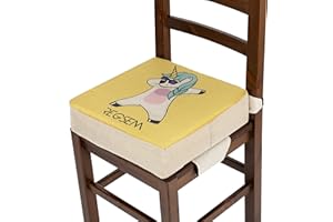 REGSEM Rialzo Sedia Bambini Da Tavolo Alzasedia Cuscino Riduttore Adattatore Alzabimbo