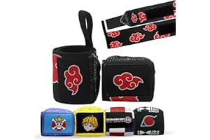 Custom Sports Craft Lifting Straps Non Slip Deadlift Special Weight Lifting Straps | Wrist Wraps Strong Grip to prevent Wrist Pain | Anime Lifting Straps, Wrist Wraps for Gym Training Sold as Pair