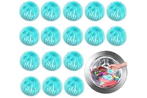 FIGARGE 16 Stücke Tierhaarentferner Waschmaschine,Fusselbälle Waschmaschine Fusselball für Waschmaschine,Wiederverwendbar Fusselbälle Waschmaschine Haarfänger Waschmaschine für Entfernt Tierhaare Fusseln