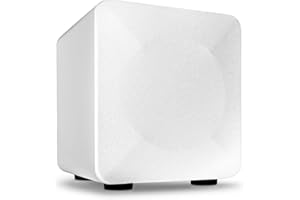 Audioengine S6 210 W kompakt Driven Mini-subwoofer – kraftfull Bas i ETT litet paket – Perfekt för stationära datorer, lägenheter, kontor Och spelinställningar