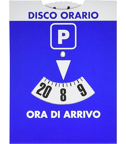 Disco Orario Da Parcheggio All Ride - Design Pratico Per Posteggi Temporizzati - Foto 9