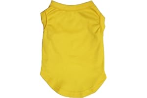 Petitebelle Doggie Style Store Chemise pour chien Jaune Taille M