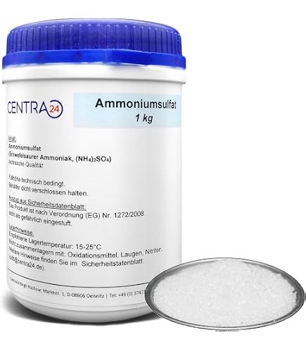 Chemdiscount 1kg Aluminiumsulfat, 17/18%, (Dnger, Flockmittel,  Isoliersalz) : Amazon.de: Garten