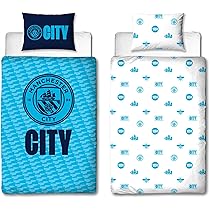 Man City Pulse Fleece Deken, Blauw