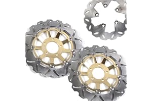 Arashi Front Rear Brake Discs Rotors for Suzuki GSF 1200 Bandit 1996-2005 Brake Disks Motorcycle Accessories GS1200F Bandit1200 RF900R Gold 1997 1998 1999 2000 2001 2002 2003 2004