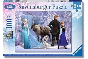 Ravensburger - Puzzles XXL Disney Frozen 2 A | Puzzle 6 Anni in su | Puzzle 100 Pezzi per Bambini da 6 Anni in su | Puzzle Bambini 36 X 49 Cm | Puzzles Stitch Bambina