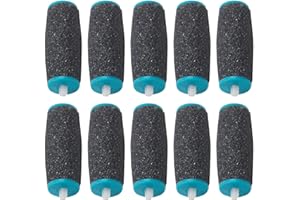 CXXTKCXXLC 10 Rullo Ricambio per Scholl, Rulli Extra Grossi, Ricariche per Un'efficace Cura dei Piedi, Pietra Pomice per Piedi Compatibile con Scholl Velvet Smooth
