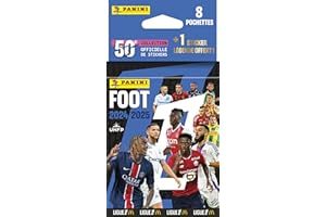 PANINI Foot 2024-2025 Ligue 1 McDonald's Blister 8 Pochettes + 1 Sticker édition limitée