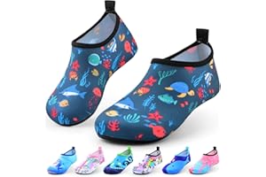 DigiHero Water Shoes for Kids Girls Boys, Swim Water Shoes Quick Dry Non-Slip Water Skin Barefoot Sports Shoes Aqua Socks for Beach Outdoor Sports