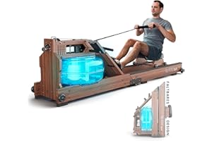 ‎BLUEFIN FITNESS Bluefin Fitness Blade Aqua W-1 & Blade Aqua M-1 Zusammenklappbare Rudergeräte mit LCD-Konsole