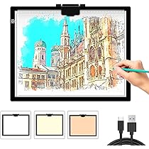 Tavoletta Luminosa HUION L4S 36x27cm - Light Box LED Per Disegno E Animazione, Luminosità Regolabile - Foto 5