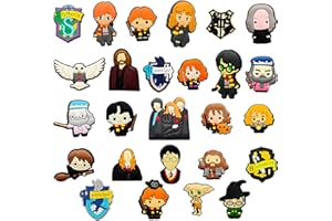 GOACRS 26 Stück Schuh Charms für Clogs, Cartoon Anime DIY Schuhanstecker Schuhanhänger, Schuh Pins Stecker Aufstecker Anstecker Set, Abnehmbare PVC Shoe Deko Zubehör für Kinder Jugendliche Erwachsene