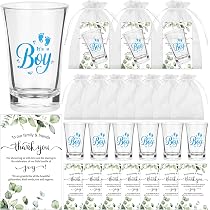 MTLEE 60 Sets Baby Shower Party Favors For Guests Baby Shower Gifts Tea Lights Candles With Thank Tags And Return Gift Bags For Boys Girls Birthday Gender Reveal Party Supplies(White,Animal