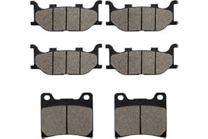 Cnornus Bremsbeläge Vorne und Hinten für Yamaha XV 1100 Virago 1999 XVS 1100 Dragstar 1999-2004 XVS 1100 A Dragstar Classic 2000-2007