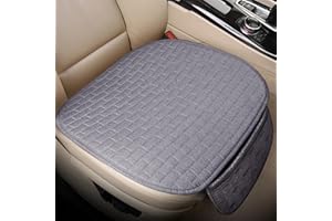 MIGIFTDY Sitzkissen Auto, Autositzauflage Vordersitze Autositzkissen Komfort Kissen Bürostuhl Sitzkissen (Grau)