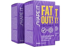 ‎SENSILAB Fat Out Night – Natürliches Getränk mit Limettengeschmack, Garcinia Cambogia, Cholin, Zitronenmelisse, Zichorienwurzel, Vitamin C und Vitamin B6 – 30-Tage-Vorrat von Sensilab