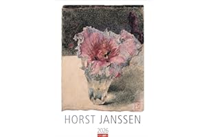 Horst Janssen Kalender 2026: Werke des deutschen Grafikers und Zeichners in einem großen Wand-Kalender. Hochwertiger Kunstkalender Großformat 49 x 68 cm.