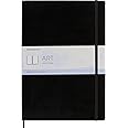 Moleskine 29.7 x 42 cm A3 Size Watercolour Notebook Classic Watercolour Notebook, Paper Suitable for Watercolour Pencils and Paints Hard Cover and Elastic Closure, Colour Black, 60 Pages