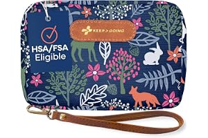 KeepGoing resa första hjälpen-kit för barn, 130 st. TSA-godkänd resestorlek
