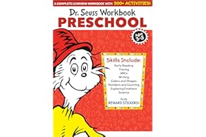 Dr. Seuss Workbook: Preschool: 300+ Fun Activities with Stickers and More! (Alphabet, ABCs, Tracing, Early Reading, Colors and Shapes, Numbers, Counting, Exploring Emotions, Science)