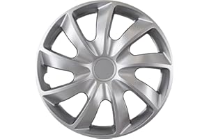 NRM Quad Tapacubos Universales, 14", Plata