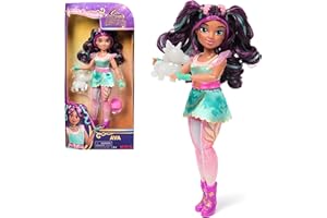 Unicorn Academy Bambola Ava – La bambola originale della popolare serie Netflix, 24 cm, con capelli veri, vestiti e accessori rimovibili, per bambini dai 4 anni in su