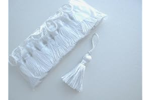Sew-select 10 Mini Classic White Mother’s Day Hanging Tassels