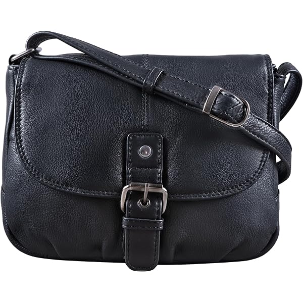 STILORD Avis Kleine Handtas Dames Leer Elegante Schoudertas Crossbody Bag Mini Damestas Avondtas Tasje voor Telefoon voor Kantoor Winkelen Echt Leer Kleur:texas - bruin