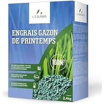 Engrais Gazon LERAVA Automne - 200m², Effet 3 Mois - Riche En Potassium Et Magnésium