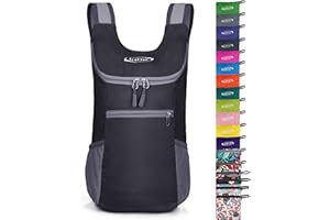 G4Free Petit sac à dos pliable ultra léger 11 l pour voyage, marche, cyclisme, randonnée ou sac à dos polyvalent unisexe