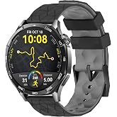 Teknoft 22mm ile Uyumlu Saatler i&ccedil;in Geometrik Model 46mm Silikon Kordon HUAWEI Watch (GT6 Pro/GT6/GT5 Pro/GT5/GT4/Watch 4 Pr