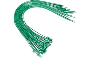 ON1SHELF Cable Ties - 450mm x 4.8mm - 17.7" Extra Long Tie Wraps - Nylon Zip Ties (50, Green)