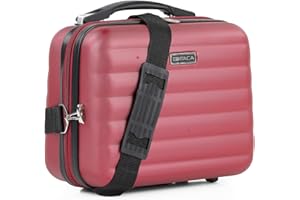 ITACA – Maletas de Viaje rígidas 4 Ruedas Trolley ABS y Estuche de Aseo. Extensibles Resistentes y Ligeras. Mango de 2 Asas y Cadenas. Pequeña Mediana y Grande.