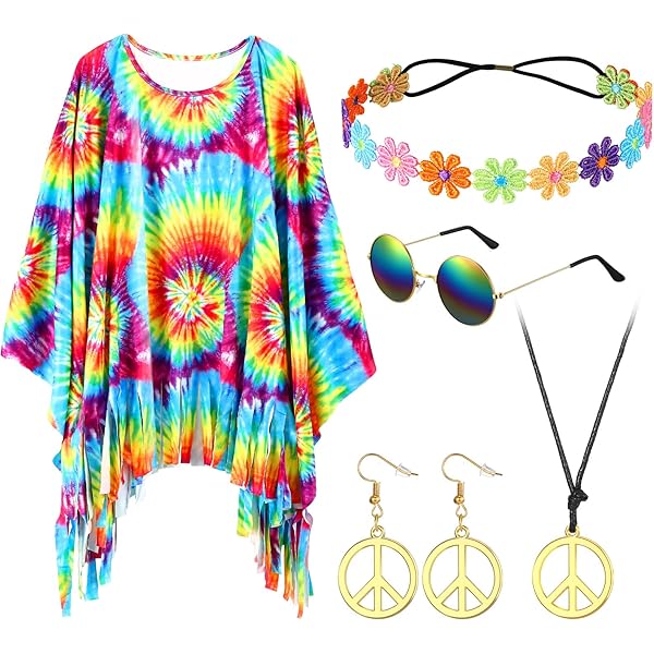 60's-70's Hippie kleding - THEMAFEEST KLEDING - CARNAVALSKLEDING - SEP Feestartikelen