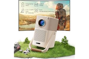 YABER PROJECTOR Proyector Yaber T2 [Sonido de JBL] 1080P FHD WiFi6 y Bluetooth, proyector portátil Inteligente, proyectores de vídeo para Cine en casa en Interiores y Exteriores