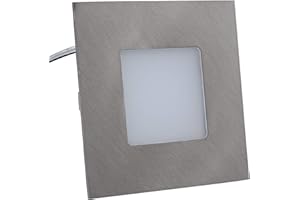 ‎HEITRONIC Heitronic 27693 A, Einbauleuchte, verschiedene Materialien, 7,5 x 2,2 cm