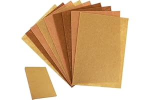 DIVINA VITAE Arkusze do filcowania do rzemiosła, 9 sztuk, 35 x 18 cm, wełniane arkusze, miękkie arkusze do filcowania, patchwork, sztuka i rzemiosło (3 brązowe)