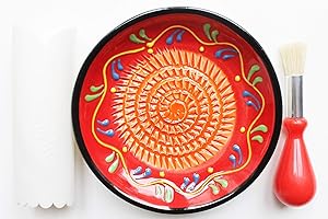 JOSKO PRODUKTE JOSKO Set di Piatti da Grattugia in Ceramica Azzurro, Mediterraneo, FOOD_GRATER